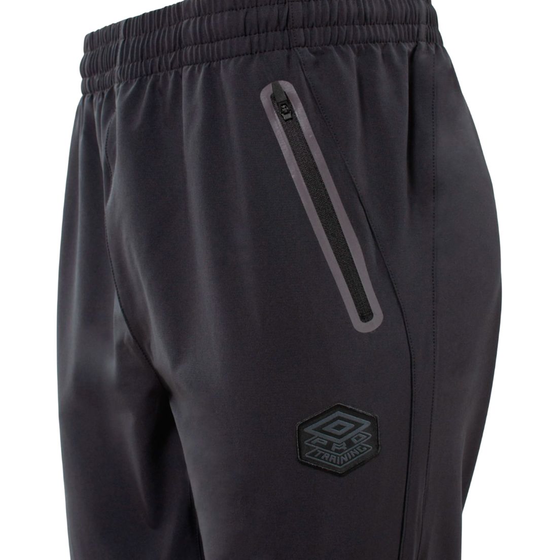 Pantalón De Entrenamiento Umbro Para Niños - Con Logo Lateral, Cintura Elástica Y Cordón, Sin Bolsillos (poliéster)