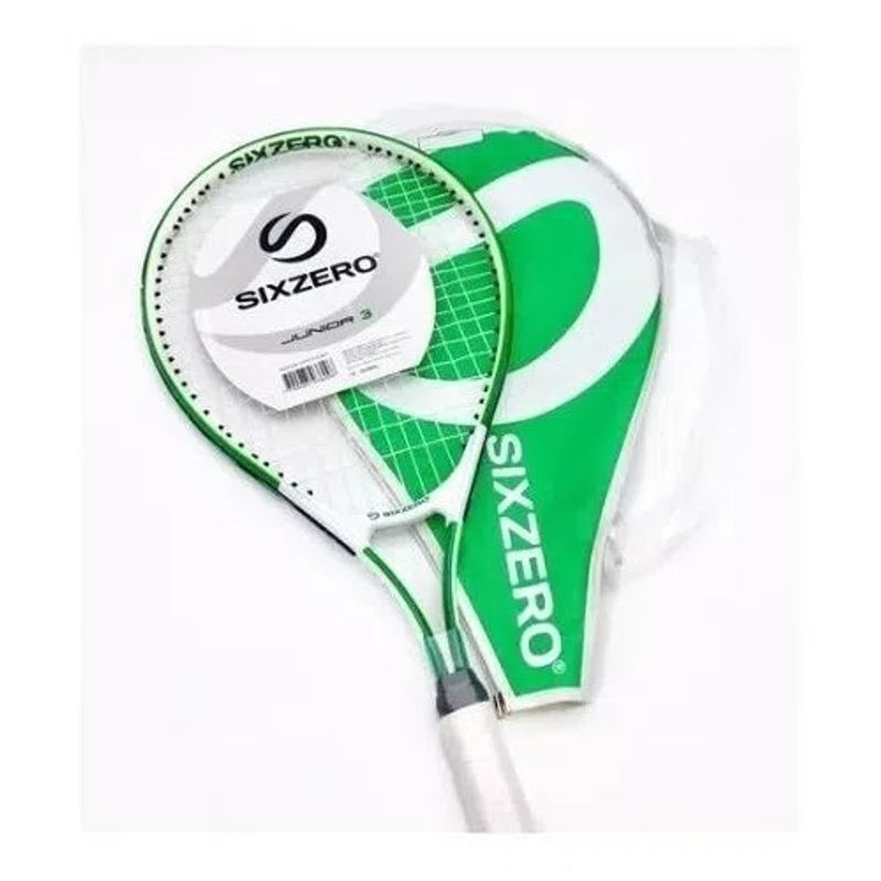 Raqueta Tenis Sixzero Air Aluminun + Funda Y Cuerda Adulto