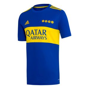 Camiseta adidas Boca Juniors Titular 21/22 De Hombre