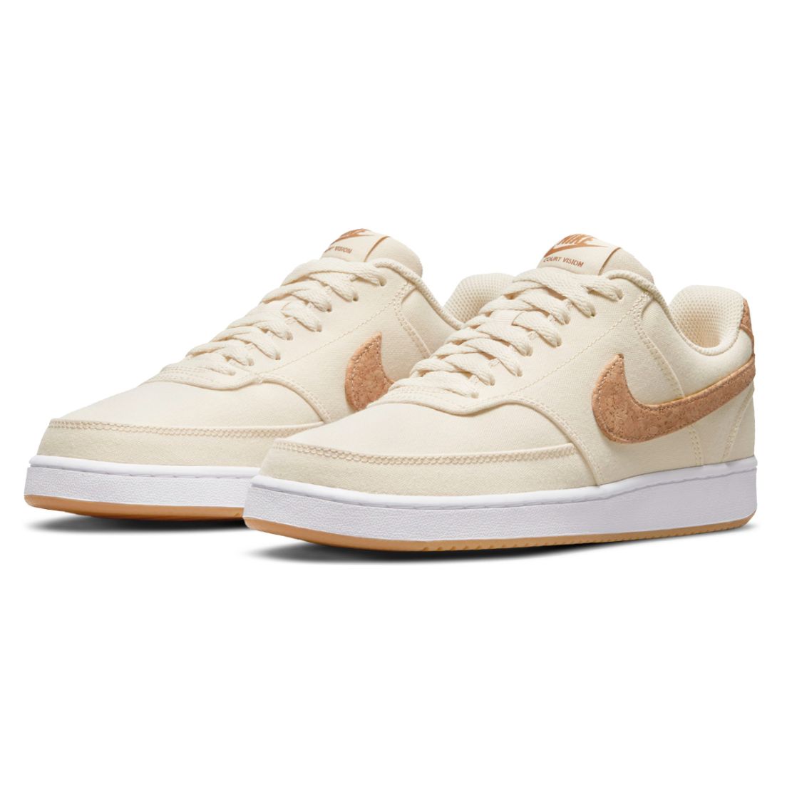 Zapatillas Nike Court Vision Low Canvas De Mujer - Sporting