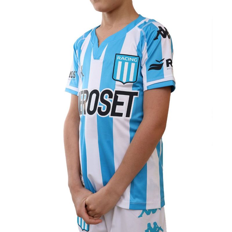 Camiseta Kappa Racing Club Titular 22/23 De Niños - Sporting