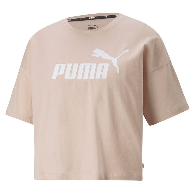 Suyo Pionero viceversa Remera Puma Essentials Cropped De Mujer - Sporting