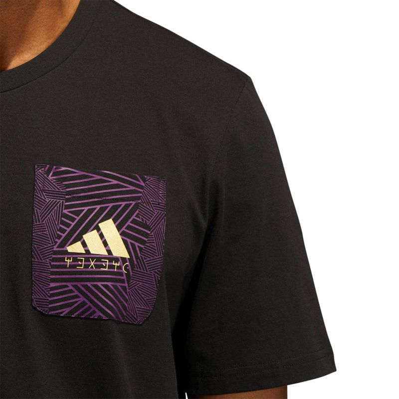 Remeras cheap adidas negras