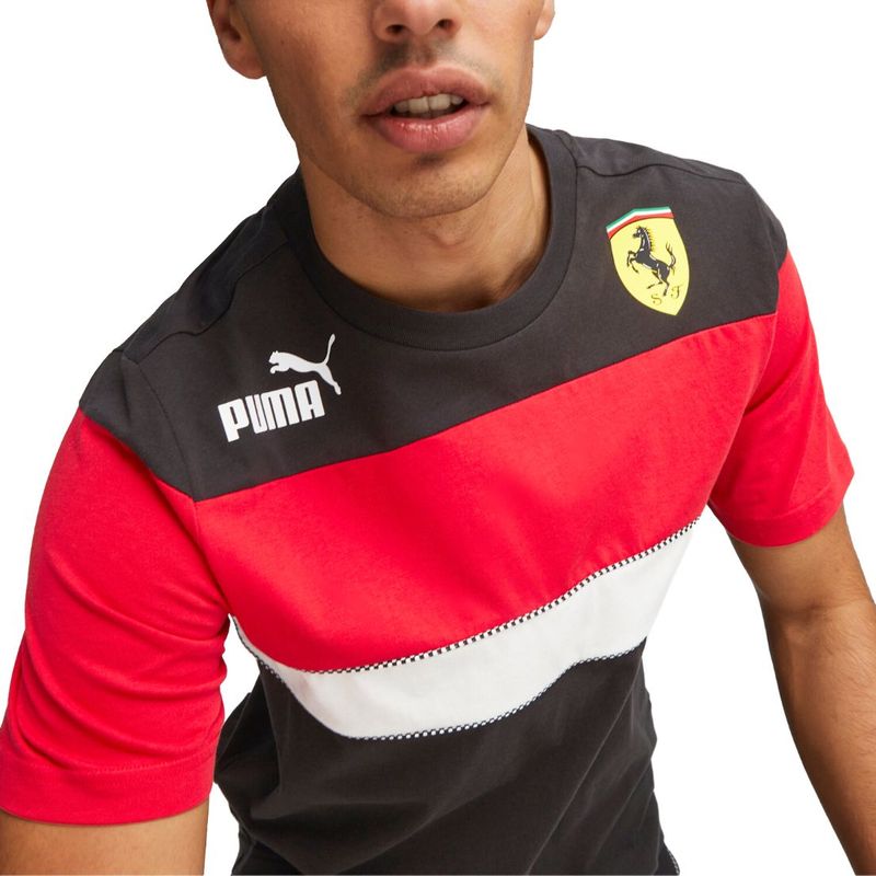 Remera Puma Ferrari SDS De Hombre